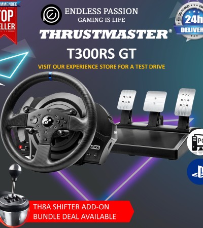 Thrustmaster T300 RS GT-Gran Turismo版赛车车轮(PS5、PS4、PC) Thrustmaster T300 RS GT-Gran Turismo版赛车车轮(PS5、PS4、PC)